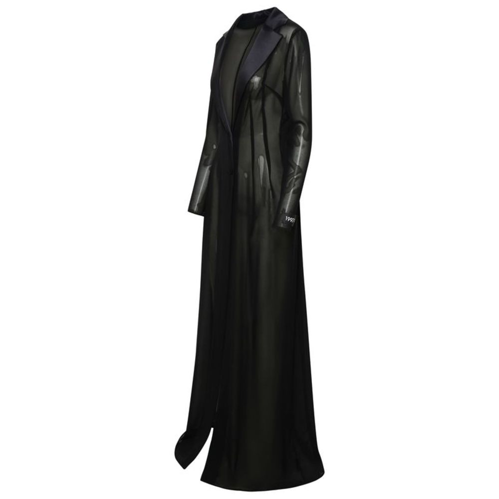 DOLCE & GABBANA Black Silk Duster - Picture 2 of 3